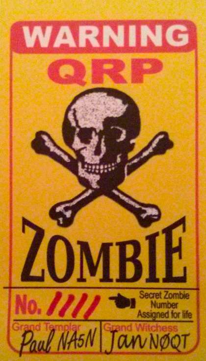 Zombie Shuffle Card