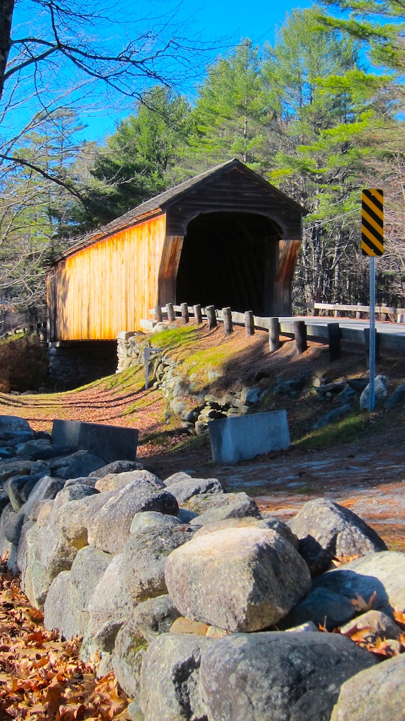 Here's the stunning Corbin covered bridge built in 1835 and restored 159 years later! Photo credit: Tim Carter - W3ATB