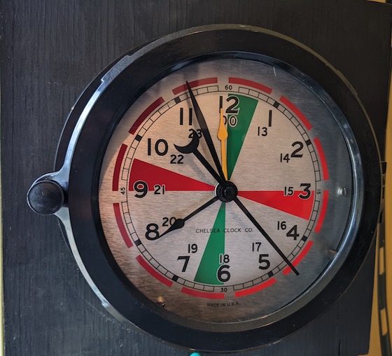 maritime radio clock