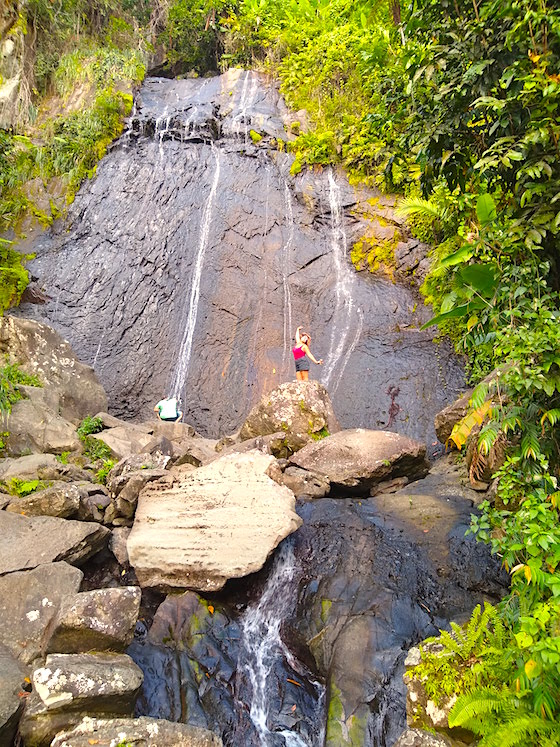 el yunque waterfall