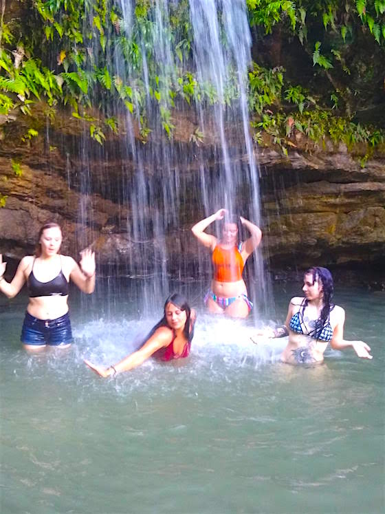 juan diego creek waterfalls