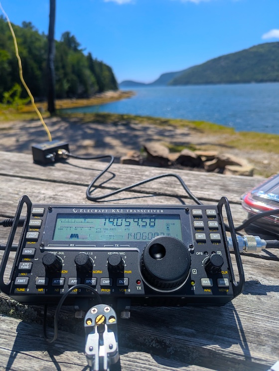 KX3 radio somes sound mdi